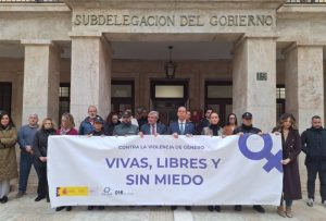 Minuto de silencio Subdelegacion del Gobierno vdg