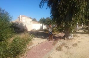 Roquetas Ciudadanos Lourdes García Garzón en Punta Entinas-Sabinar y del IES Las Marinas