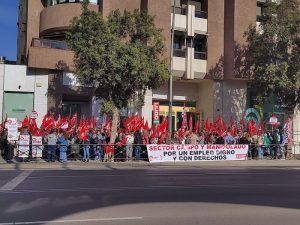 UGT y CCOO industria de Almería exigen a Coexphal