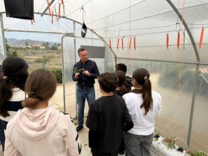 inicio de la 'campaña agrícola' en el IES Azahar de Antas