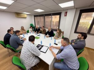 Almeria VOZ  reunión con sindicatos de FFCCSE 1