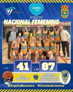 Cartel senior femenino