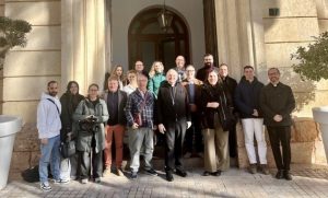 Desayuno del obispo con los periodistas