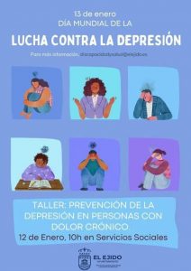 Ejido CARTEL TALLER PREVENCIÓN DE LA DEPRESIÓN