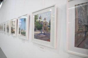Foro Almería Centro Inauguración Exposición Acuarelas Foro Centro en el CIP (3)