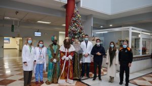 VISITA REYES MAGOS HOSPITAL DE PONIENTE