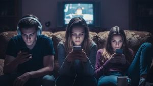 Adolescentes sin movil