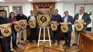 Alcalde y presidentes de Hermandades en la presentación de la Semana Santa Pulpí 2026