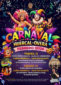 Huercal Overa cartel carnaval 2026