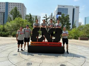 Raúl Fernández con la selección española de 3x3