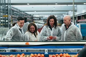 VISITA ALCALDESA DE ALMERIA COOPERATIVA TOMATE