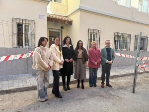 Visita consejeras viviendas Almería
