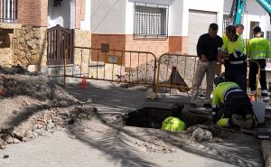 Carboneras visita a obras recientes