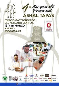 Cartel Campeonato Provincial Tapas ASHAL