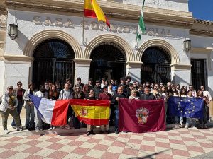 Huercal Overa Recepción alumnos intercambio IES Albujaira