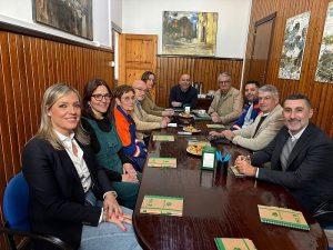 Huercal Overa Reunión Equipo directivo Área Sanitaria