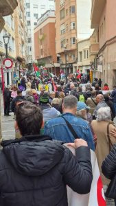 Manifestacion Plataforma BASES FUERA OTAN NO