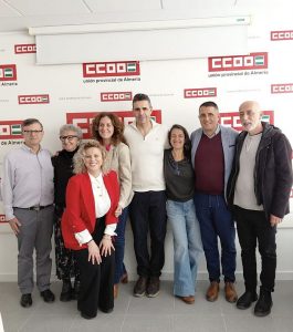 Unanimidad en CCOO de Almería para elegir a Antonio Rico