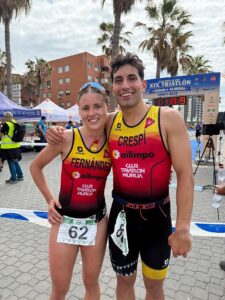 CIUDAD ACTIVA TRIATLÓN CIUDAD DE ALMERÍA JAIRO RUIZ Bartlomeu Crespi e Inés Fernánez