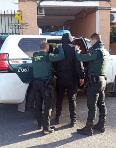 Guardia Civil detiene a un delincuente en Huercal Overa