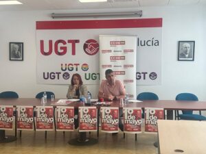 UGT y CCOO Almería llaman a llenar las calles este 1º de Mayo