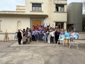 Actividad en centro de la mujer de Los Molinos