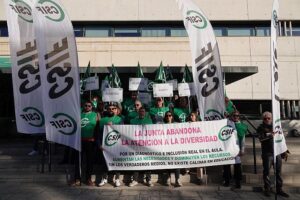 CSIF Imagen de archivo concentración Atención a la Diversidad