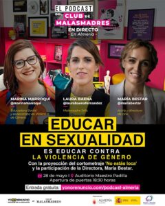 Cartel podcast malas madres
