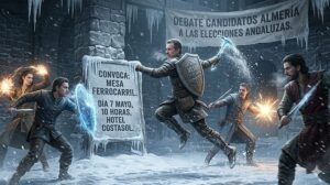 Mesa del Tren cartel de la convocatoria