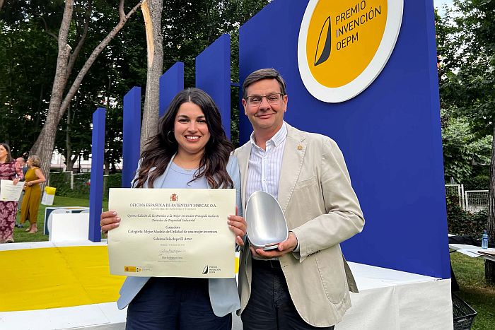 1 JUNIO 16 2026 INVESTIGADORA GANA PREMIO OFICINA ESPAÑOLA DE PATENTES Y MARCAS