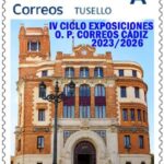 Correos acoge en Cádiz la presentación del sello personalizado dedicado a su edificio principal