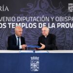 Renovación del convenio de colaboración entre la Diputación Provincial y el Obispado
