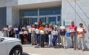 Justicia colapso tecnológico concentracion  roquetas