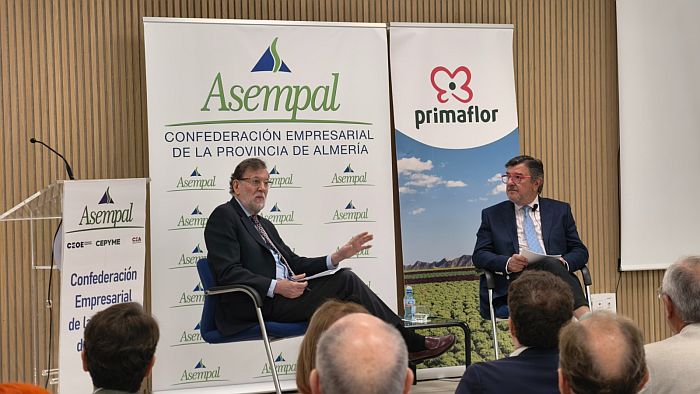 Mariano Rajoy y Cecilio Peregrín, presidente ASEMPAL