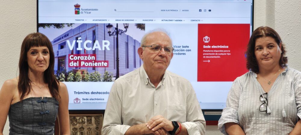 Presentacion de web de Vicar