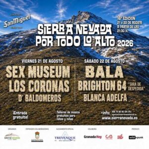 Sierra Nevada por todo lo alto cartel