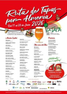 cartel ASHAL tapas