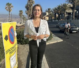 el tráfico en Almería en un castigo Carmen Aguilar