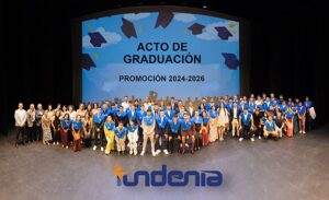 graduación de la promoción 2024 2026 del centro de Formación Profesional Iundenia en Huercal-Overa 5
