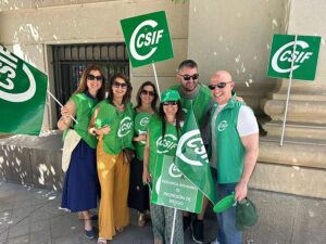 representacion csif almeria manifestacion sevilla