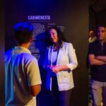 La alcaldesa supervisa las obras que convertirán la Casa del Cine en un espacio referente para la industria audiovisual