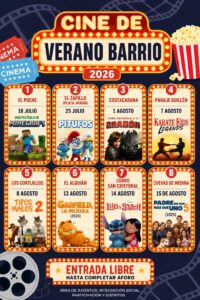Almeria cine de verano programa