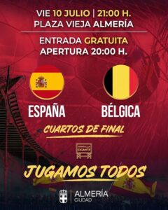 CARTEL ESPAÑA-BÉLGICA MUNDIAL 2026