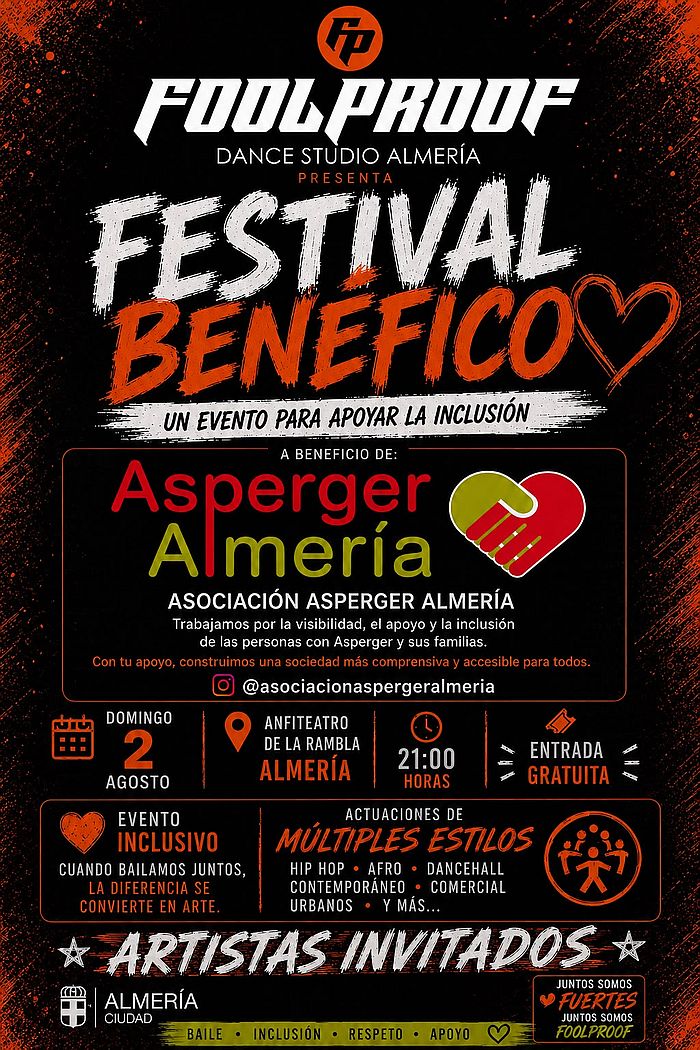 Cartel Festival Benéfico Asperger