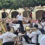 La Banda Municipal de Música de Almería cierra por todo lo alto su ciclo de conciertos de verano en la Plaza de la Constitución