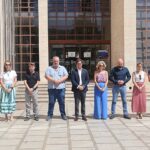 El Ejido guarda un minuto de silencio como muestra de apoyo y respeto a las víctimas por el incendio en Los Gallardos y Bédar y en solidaridad con los afectados por esta tragedia