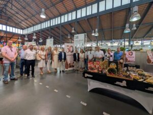 Feria del jamon en el Mercado de Almeria