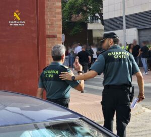 Guardia Civil ha desarrollado en la Comandancia de Almería un simulacro de emergencia 2