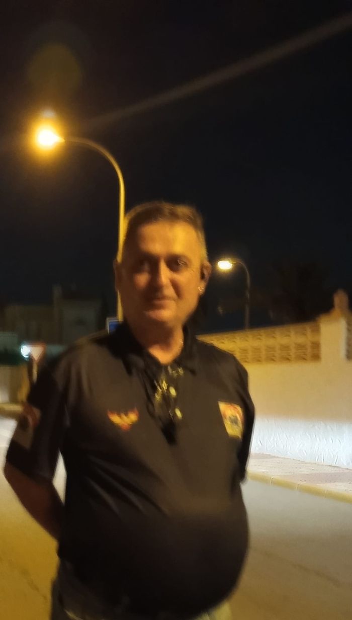 Juan Corral coordinador de las patrullas vecinales