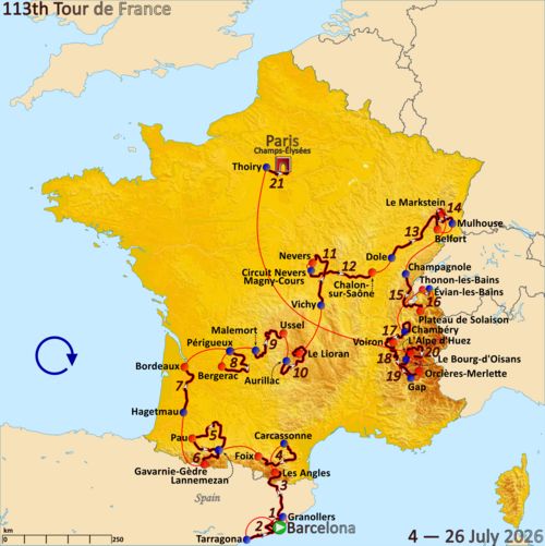 Tour de Francia 2026